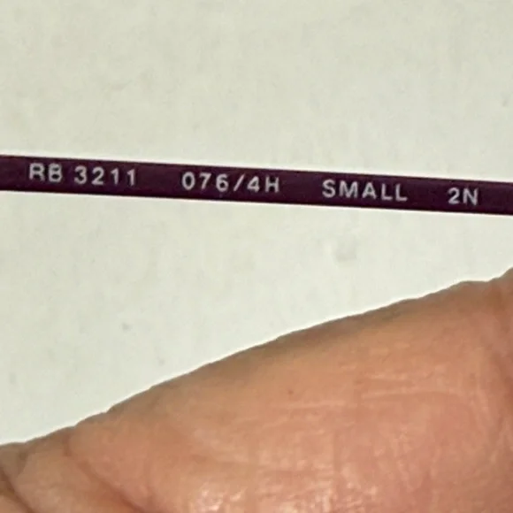 Ray-Ban Violet Frame with Amber Lenses Sunglasses - Picture 9 of 16